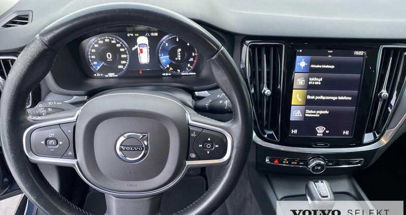 Volvo V60 cena 99999 przebieg: 135677, rok produkcji 2019 z Nekla małe 326